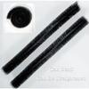 5-Pack Gutter Guard Brush 4.33" Diameter 16ft Total Length Stainless Steel Core Anti-Clogging Leaf Filter