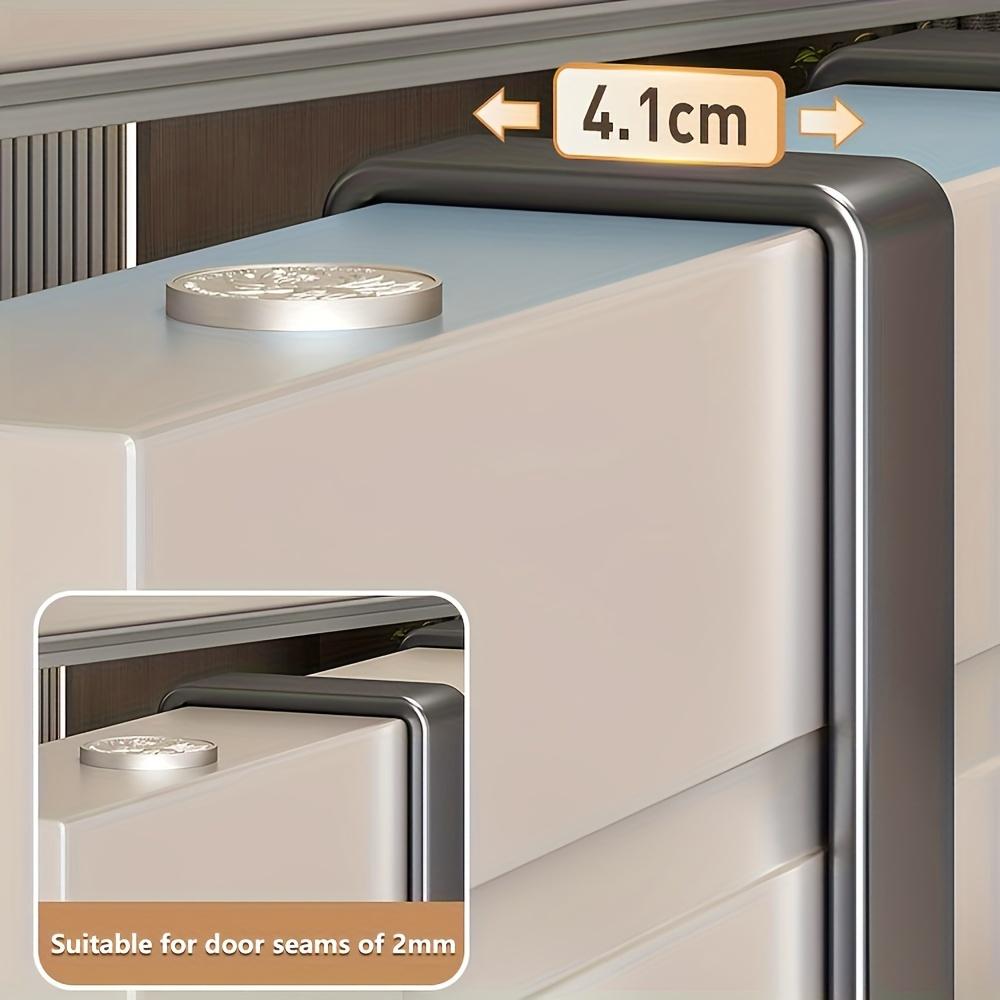 Multifunctional Creative 5 Hooks Portable Wardrobe Coat Hook Kitchen Bathroom Behind The Door Towel Hanger Storage Home Hooks