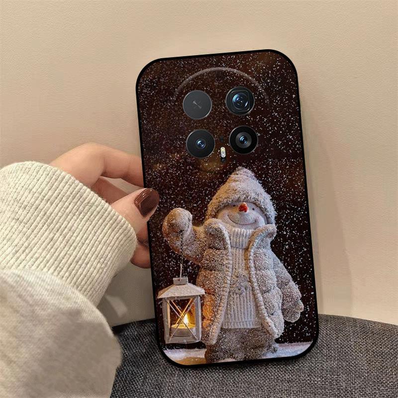 Рождественский Расписной Чехол Для Honor Magic 8 7 Pro Magic8 X50 90 GT Lite Pro X50i 90Smart Мягкий Силиконовый ТПУ Защитный Задний Чехол