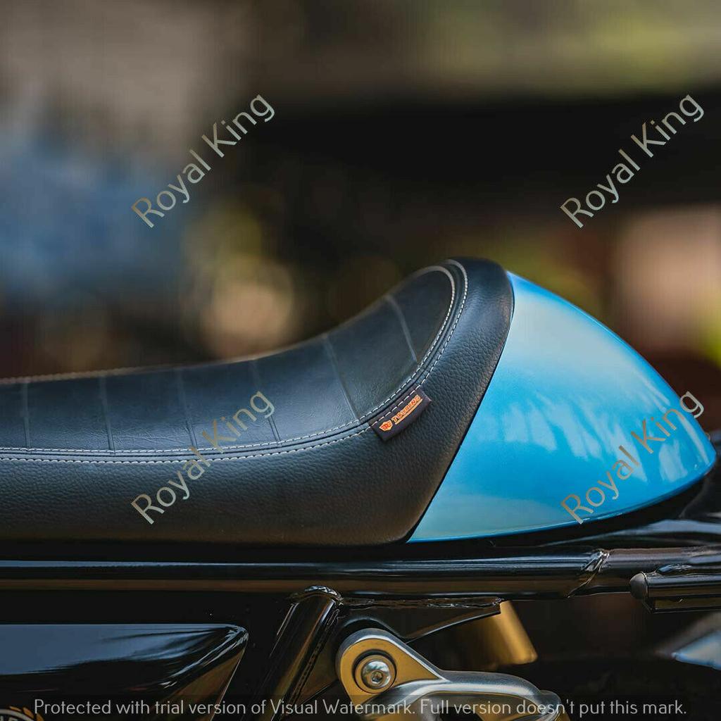 Royal Enfield "GT & Interceptor 650 Single Seat Cowl Ventura Blue"
