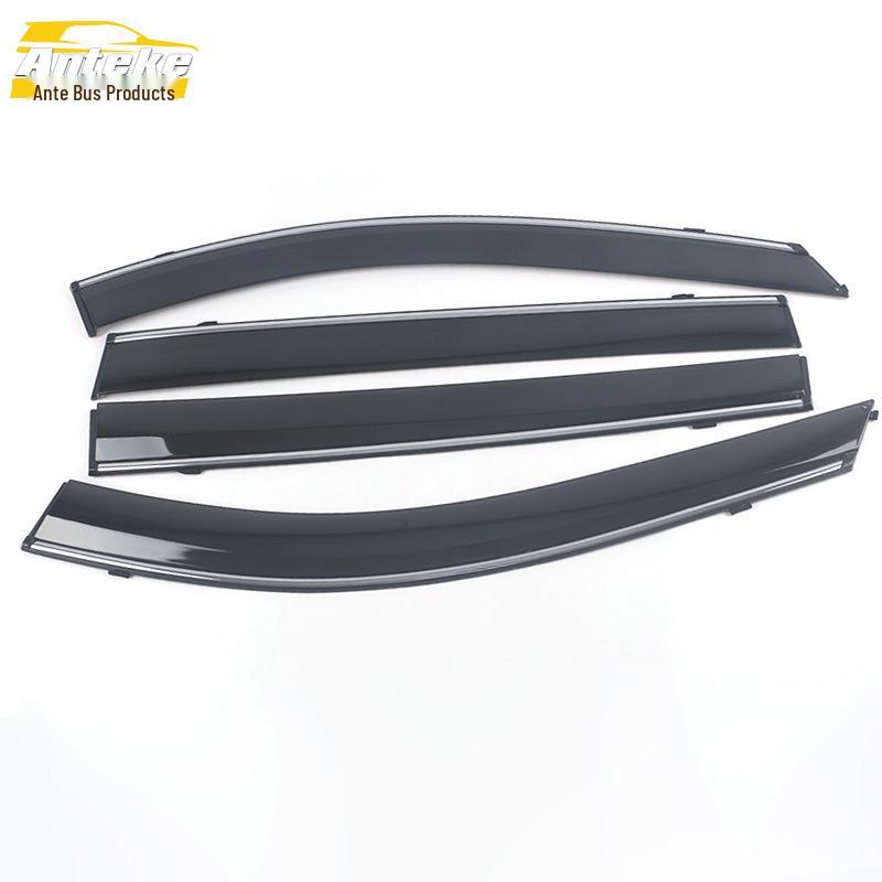 BAIC Weiwang M30 Rain Deflectors with Electroplated Trim and Decorative Stickers