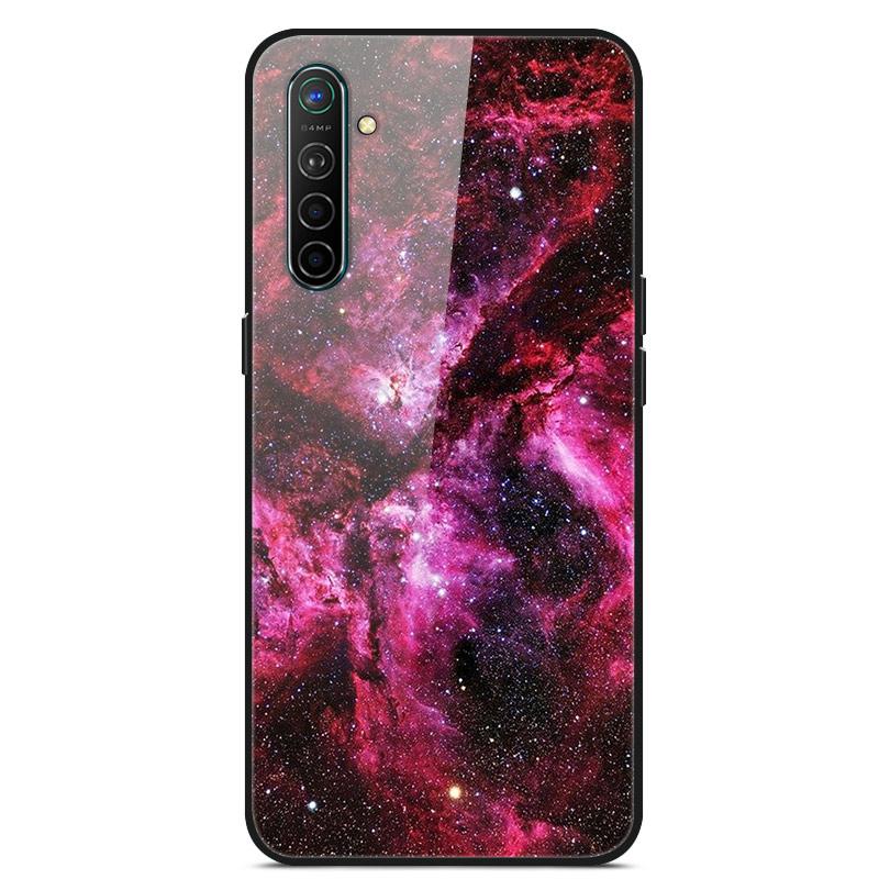 Для OPPO Realme XT Закаленное Стекло Чехол Мягкий Бампер Жесткий Funda Для OPPO Realme 6 Pro Realme X2 XT Чехол для Телефона Realme6 Задняя Крышка