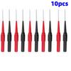 10 шт. 30 В Диагностические инструменты Мультиметр Измерительный провод Удлинитель Иглы для прокалывания изоляции Зонды Автомобильный тестовый набор 0.7 мм