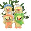 And Cozy Fun Hatwearing Plush Duck Keychain Collectible Doll In Bright Variants Color