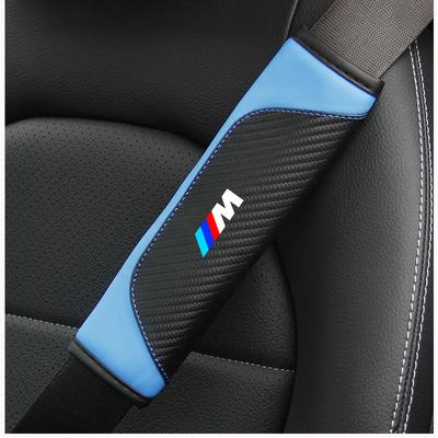 Для BMW M 1 3 5 7 Серии X1 X3 X5 F10 F15 F16 F20 F30 M3 M4 E34 E46 Накладка на ремень безопасности автомобиля Накладка для защиты плеча Автоаксессуары jvcr01 lsfc6