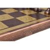 Набор шахматных фигур Staunton Inspired Luxury Brass Metal 30,48 см, медь, золото