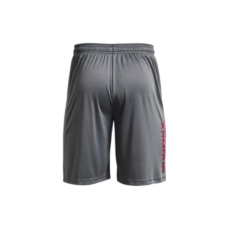 Under Armour Сплошные повседневные спортивные шорты с прямыми штанинами, мужские штаны, серые 1370400-012