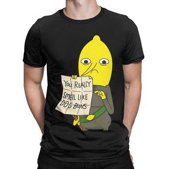 Lemongrab yellow painting Funny Graphic T-Shirt solar opposites season 3 Tees Tops For Men