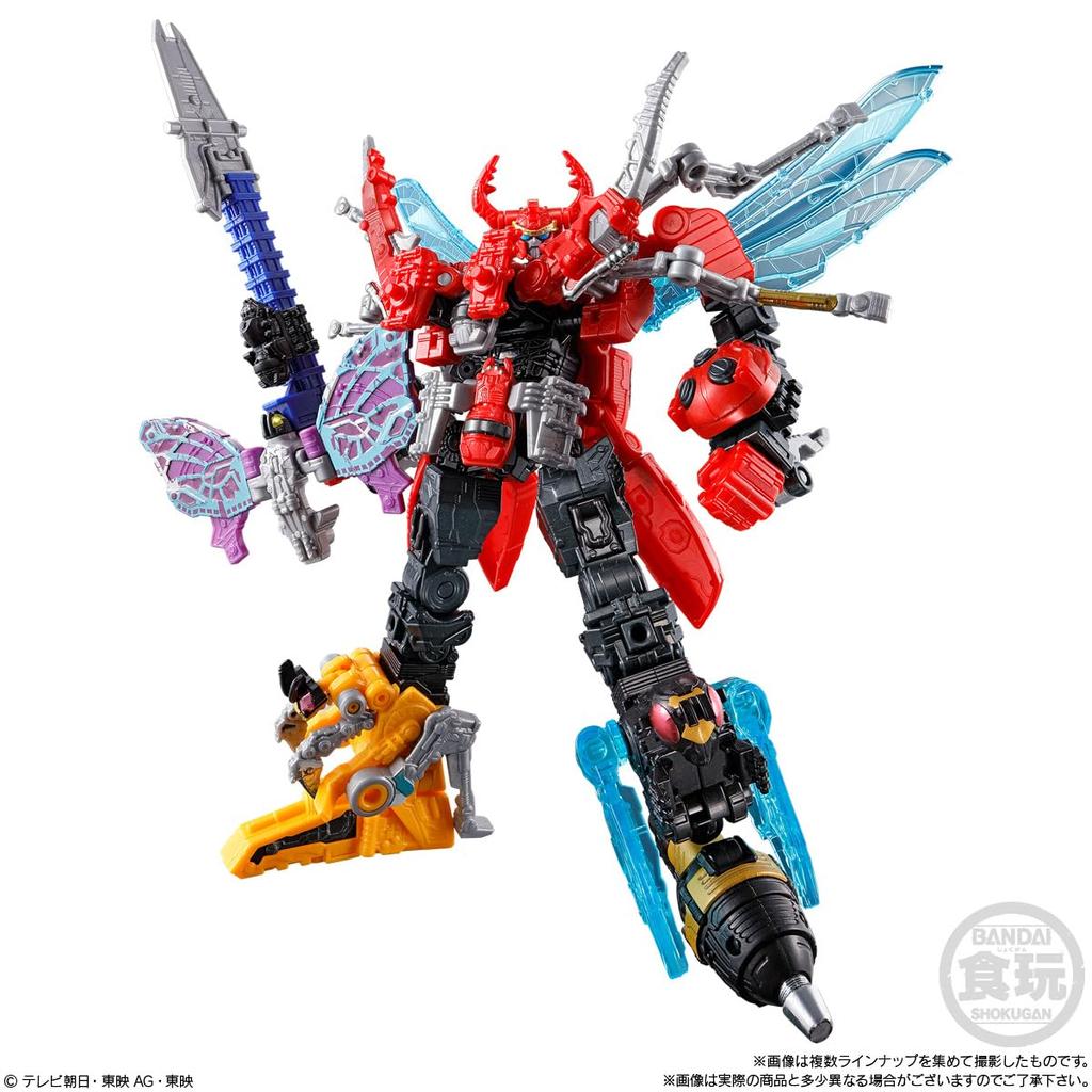 Minipla Shugod Combination Series SP Legend King Auger Oja Metallic ver Candy Candy Sentai King (12 шт.) Игрушка/Рамунэ (Усама Оже)