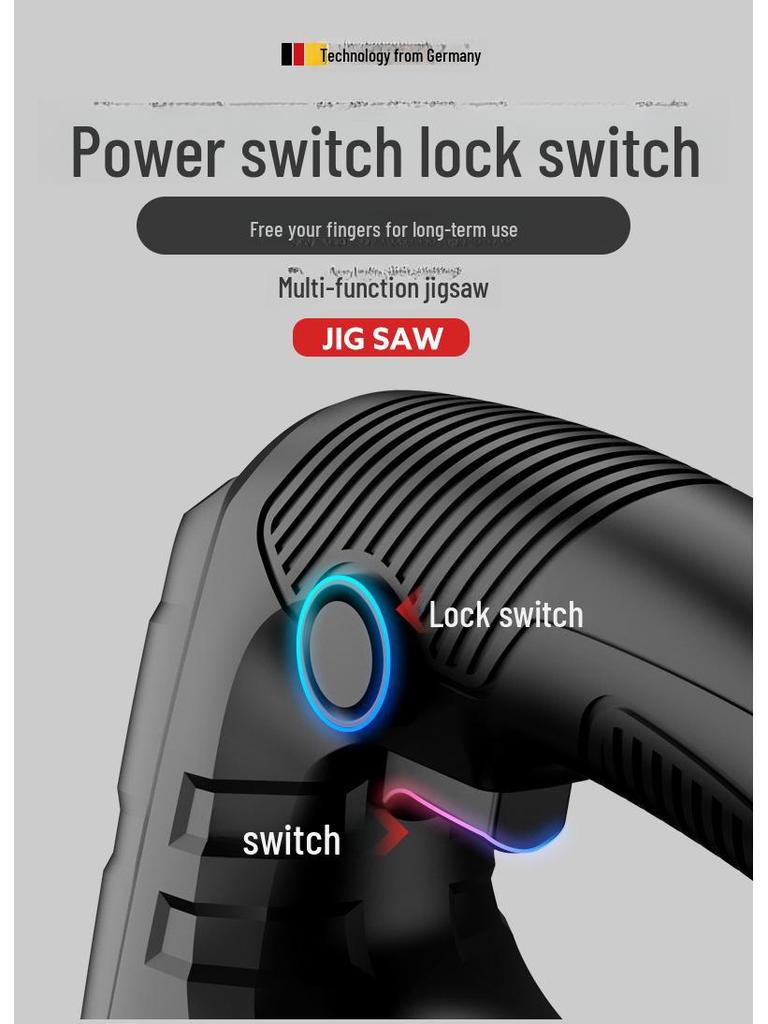 Портативная многофункциональная электрическая криволинейная пила типа 55 для деревообработки и бытового использования