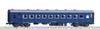 KATO HO Gauge SuHaFu 42 Blue Modified Type Model Railroad Passenger Car 1-552