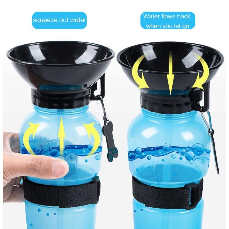 1Pc Dogs Go Out Kettle Drinker Portable Water Cup Pet Accompanying Cup Walking Dog Water Drinker