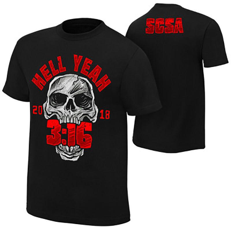High Quality WWE Latest Gym T-shirt Wrestling Short Sleeve Men Loose Crew Neck Print Ring Pkt T-shirt Fashion Summer Top