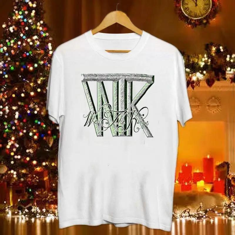 We The Kings Logo Adult White Full Size T Shirt Ni1085