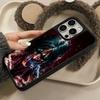 Чехол для мобильного телефона AOT Эрен Йегер Матовая поверхность для iPhone 17 16 15 14 13 12 11 Air Pro Max Plus Цветной чехол