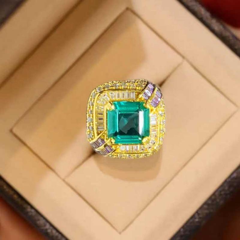 Sace Gems Классическое кольцо из медного сплава с цирконом, женские ювелирные изделия, свадебный подарок для вечеринки