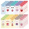 From&Two Character Pocket Money Envelopes B114 10-piece Set, Mixed Colors, 4 Sets