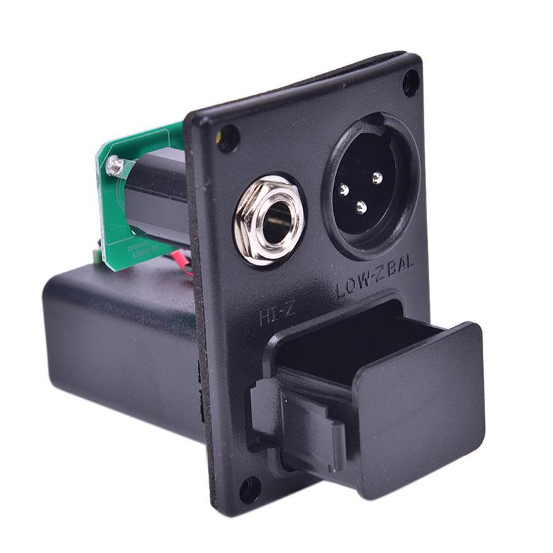 Lc-5 Звукосниматель для акустической гитары Аккумуляторный отсек Держатель для аккумулятора Чехол Аксессуары для гитары