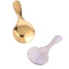 Salt Spoon Mini Sugar Spice Spoons Short Handle Round Head Stainless Steel Spoon Tea Coffee Scoop Spoons For Kitchen Accessories