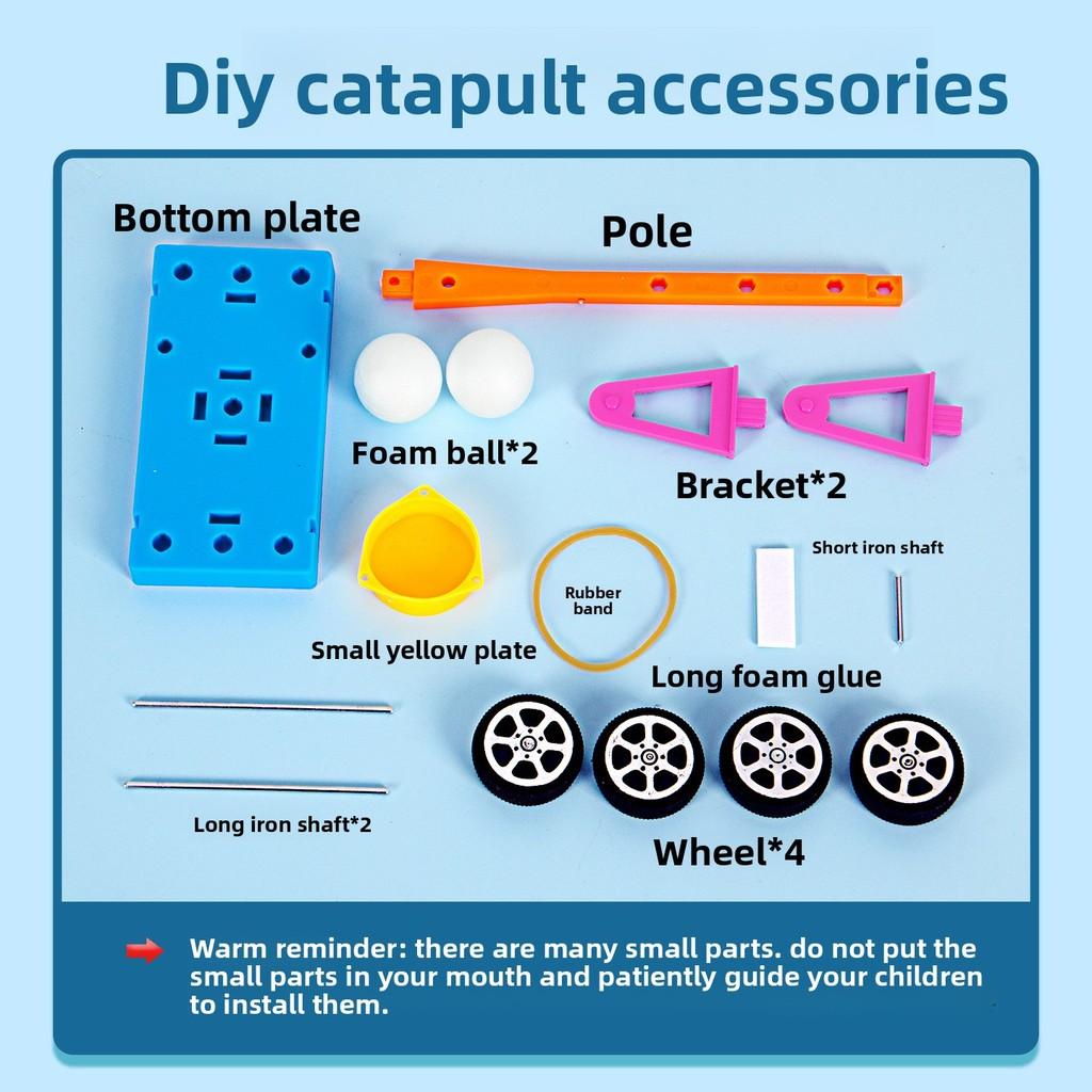 Научный Эксперимент Игрушка Катапульта Для Детей Образовательный Stem Ручной Набор по Физике Для Учащихся