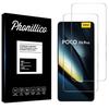 Защитная пленка для экрана - Phonillico - Xiaomi Poco F6 Pro 5G - Набор из 2 штук - Закаленное стекло - Устойчива к царапинам