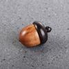 1pc Solid Wood Medicine Pill Box Mini Sandalwood Rescue Wooden Pill Case Portable Tablets Storage Sealed Can For Outdoor