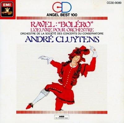 CD RAVEL LABEL  Болеро  Оркестровые произведения Равеля CC309089 Япония Классическая Подержанный