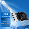 Проводная сетевая карта FLYBISH 2.5G PCIe
