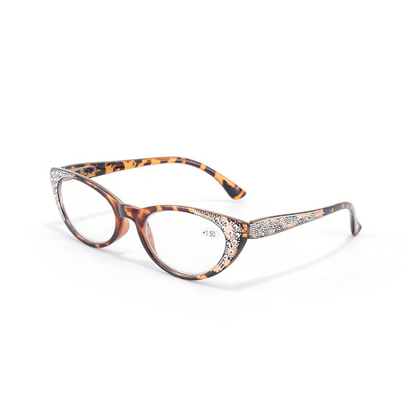 Женские очки для чтения «кошачий глаз» с ромбовидным покрытием и защитой от синего света