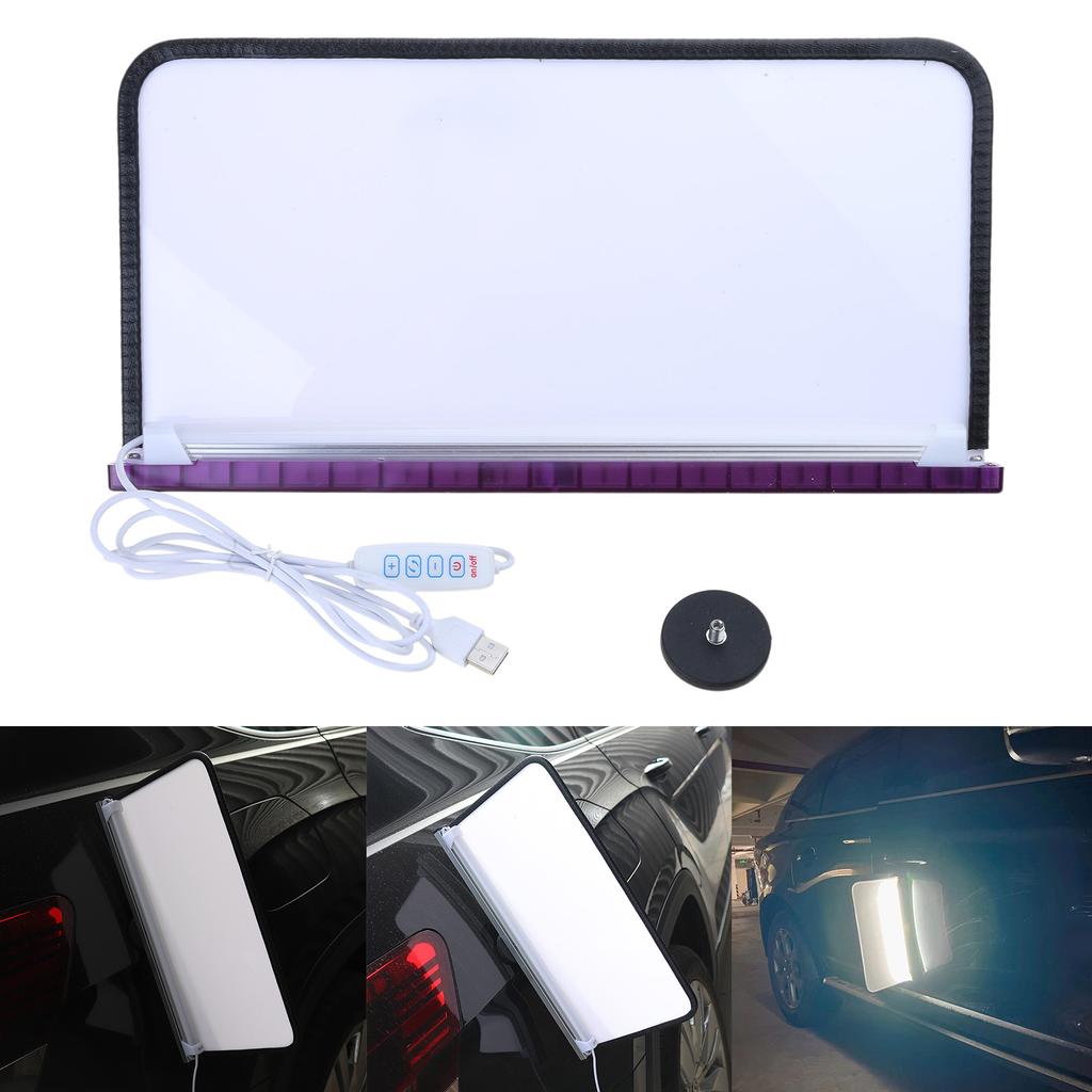 Полосатая Гибкая Складная Беспокрасочная Рихтовка Вмятин Линованная Светоотражающая Доска Панель Вмятин Портативная Светоотражающая Доска Светодиодная