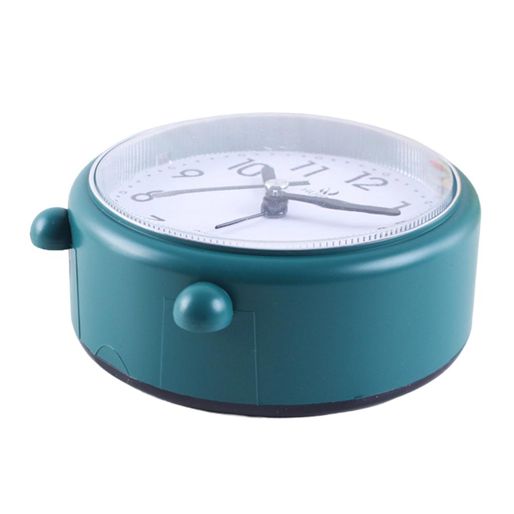 Классический аналоговый будильник 4 дюйма, бесшумный, не тикающий, с ночником, на батарейках, в старомодном стиле для прикроватной тумбочки