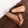Solid Wood Anti-collision Nail-free For Store Dorm Gate Decor Triangular Wedges Wall Protector Door Stopper Non-Slip Stoper