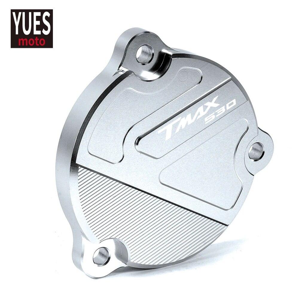 Мотоциклетные аксессуары CNC Заглушка отверстия рамы Защита протектора крышки переднего приводного вала Для YAMAHA TMAX 530 SX DX 2012-