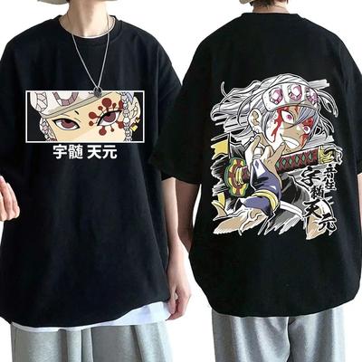 25 Новых Горячих Аниме Demon Slayer Kimetsu No Yaiba Личность Модные Крутые Футболки с Графическим Принтом Мода Харадзюку Футболки Подарки Топы
