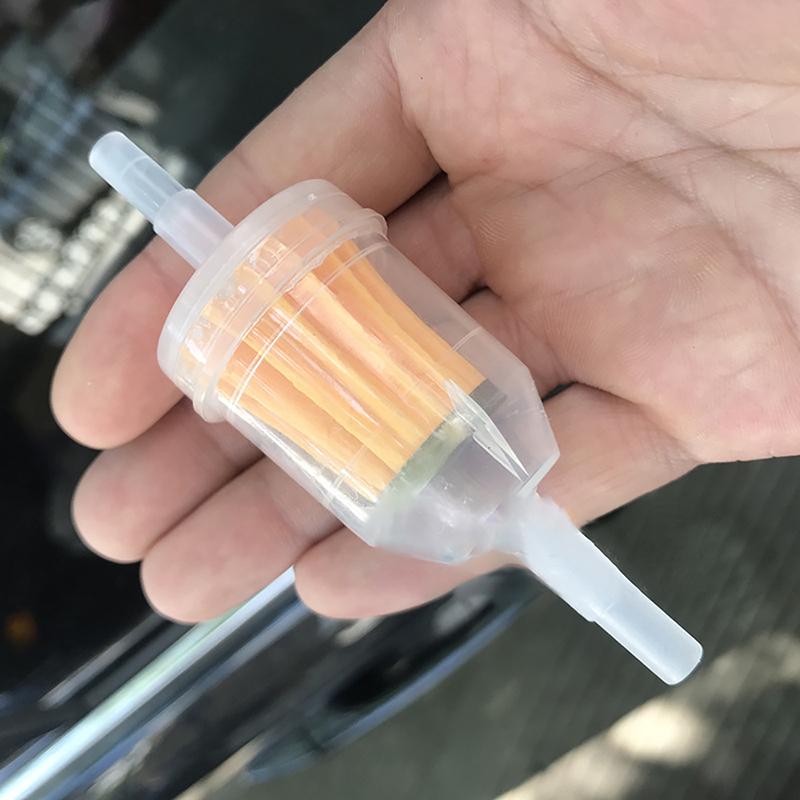 1Pc Small Engine Lawn Mower Motorcycle Accessories Car Gasoline Oil Filter Pipes 6Mm-8Mm Universal Inline Gas Fuel Filter
