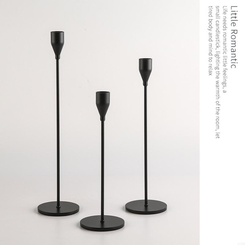 62KD Роскошные металлические подставки Набор из 3 держателей для столбов Центральный элемент для стола для свадебной вечеринки Домашний офис Украшение