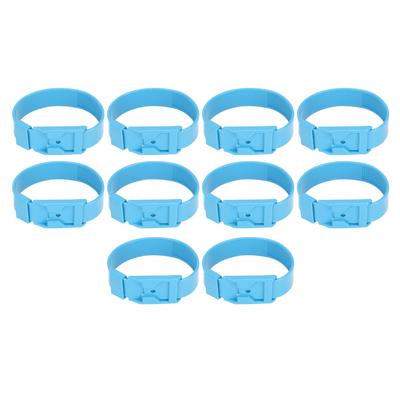 10 шт. Козий ошейник Опознавательные ленты для овец Кольцо для маркировки скота Фермерское оборудование 36 см Синий