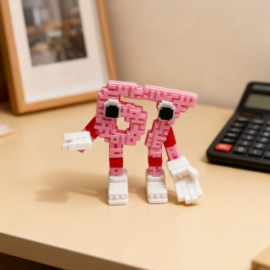 3D-печать 67 Фигурка Шесть Семь Коллекционная фигурка Мультяшный номер Украшение Орнамент для рабочего стола дома и офиса Подарок для фанатов