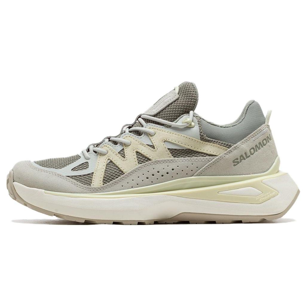 SALOMON Odyssey Elmt Удобные уличные амортизирующие низкие повседневные кроссовки для города, для бега, мужские кроссовки Alloy 473767