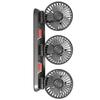 3 Heads Car Fan Portable Air Cooling Fan Silent Electric Fan 360 Degrees  Rotation with 2 Wind Speed Phone Number