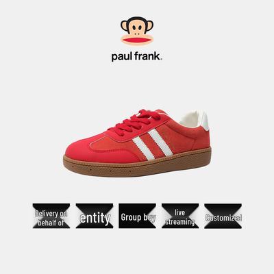 Женские модные кроссовки Paul Frank: Универсальные повседневные туфли с обезьянкой