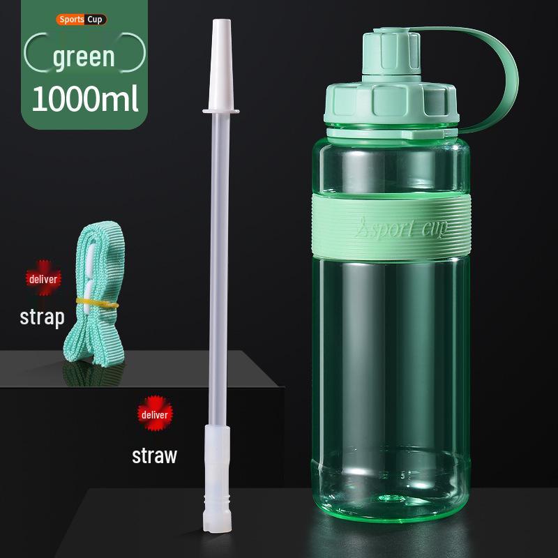 Large Outdoor Sports Water Bottle High-Temperature Resistant, 1.5L Portable Athletic Water Jug for Hiking Cycling Camping, BPA-Free Hydration Bottle