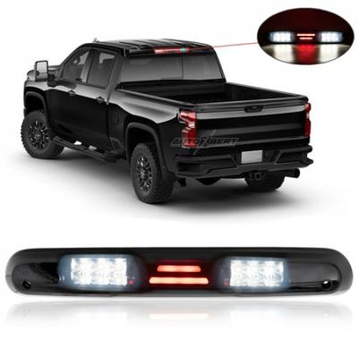 Для Chevy Silverado GMC Sierra 07~13 Черный Светодиодный 3-й Третий Стоп-сигнал Фонарь Грузового Отсека.