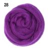 38 Colors Felt Craft Felting Wool Fiber Felt Fabric Felting Pack DIY Handmade Toys 5g/10g/20g/50g