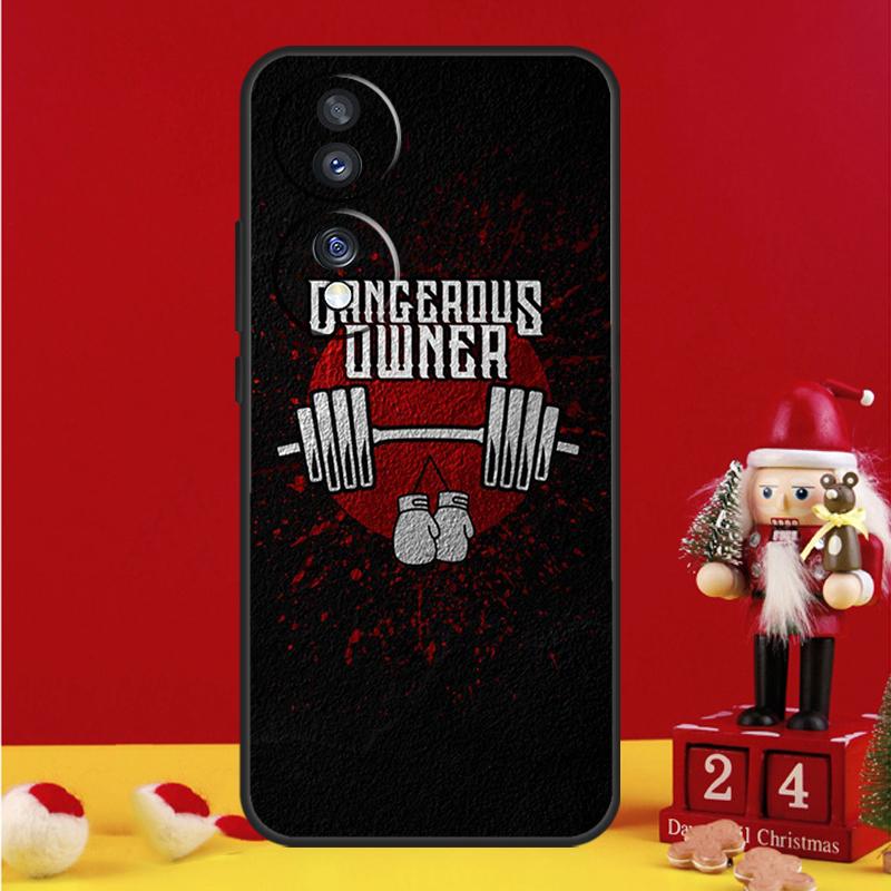 Warning Angry Danger Owner Case For Honor Magic 7 6 8 Pro Honor Win X9a X9b X9c X9d X8c X8b 50 70 90 200 400 Lite Cover