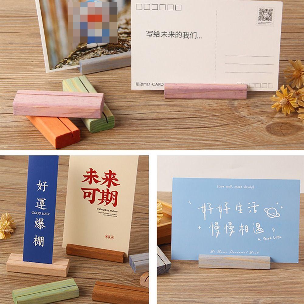 Stand Paper Clamp Desktop Decoration Place Card Table Numbers Holder Photos Clips Clamps Stand