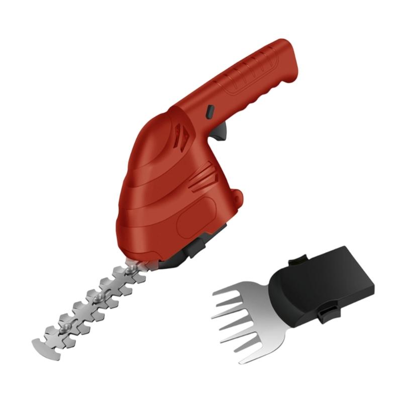 Professional Wireless Garden Shears Trimmer Twin Function Quiet Motor Lightweight Body Elderly Friendly Yard Tool