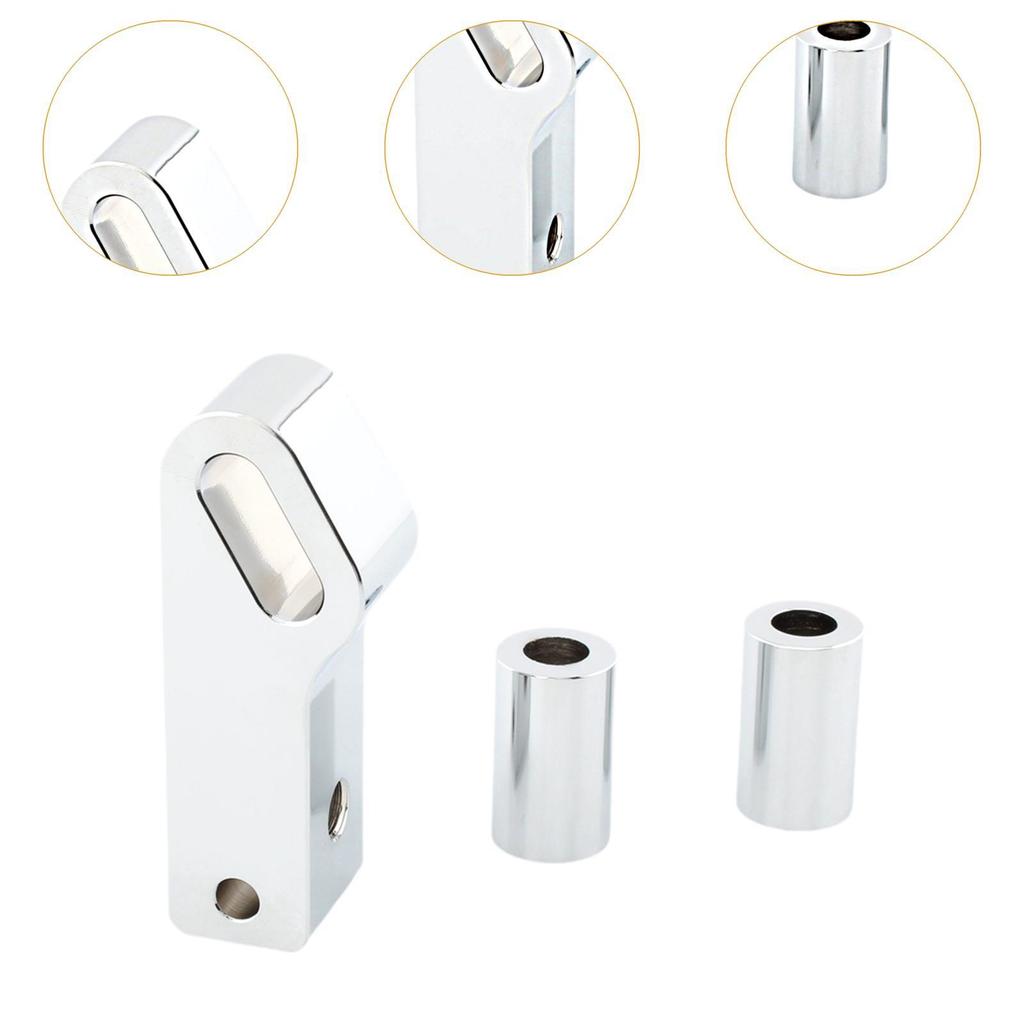 Motorcycle Headlight Mounting Block Bracket Premium Aluminum Alloy Professional Repair Parts Easy Installation Accessories