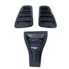Для Fiat Abarth 500 595 695 2016-2024 Вентиляционные отверстия капота Капот Передний вентиляционный лючок + Задняя крышка заднего фонаря Детали экстерьера автомобиля Карбон