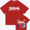 Rawayana Donde Es El After Album Y2K T Shirt Unisexs Clothing High Street Tee Shirts Fashion Cotton Tee Shirt Streetwear Teenagers